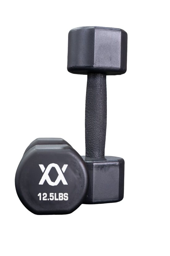 TPU coated Dumbbells 2.5lbs - 25lbs Set