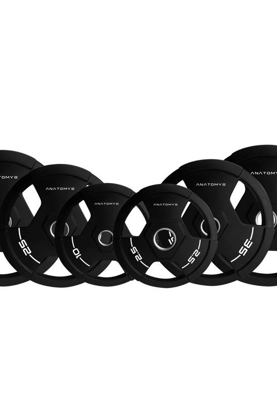 Standard olympic PU weight plate