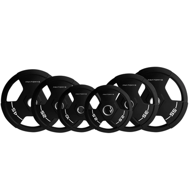 Standard olympic PU weight plate