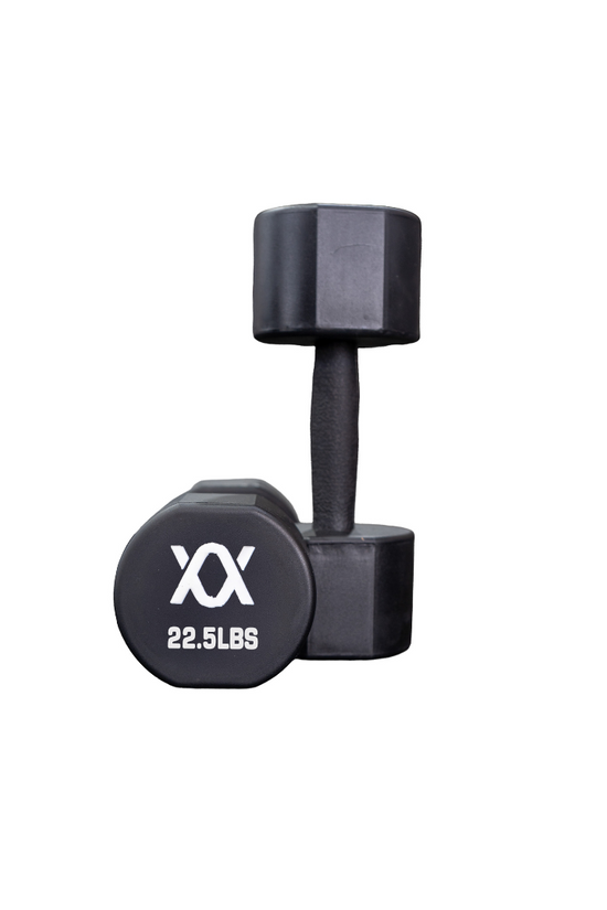 TPU coated Dumbbells 2.5lbs - 25lbs Set
