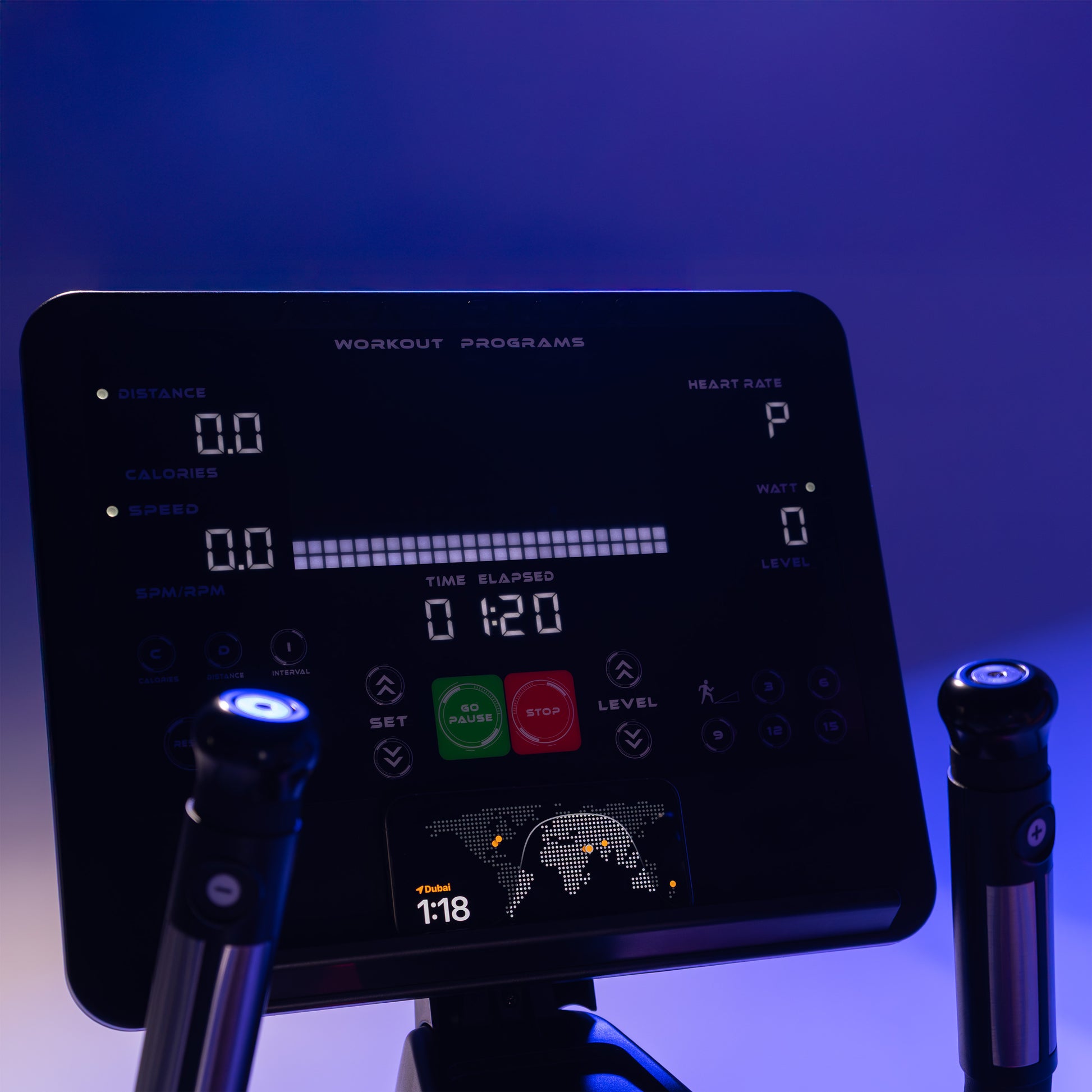 VELTRIX ELLIPTICAL - LED SCREEN MONITOR