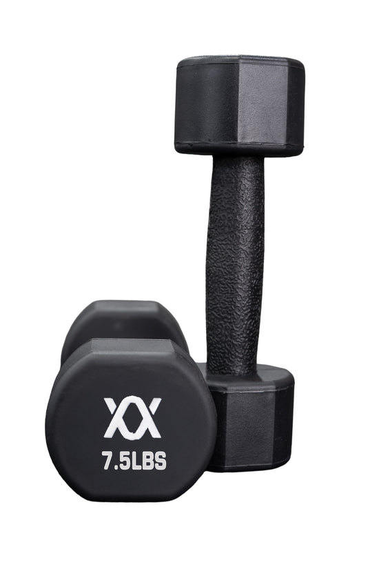 TPU coated Dumbbells 2.5lbs - 25lbs Set