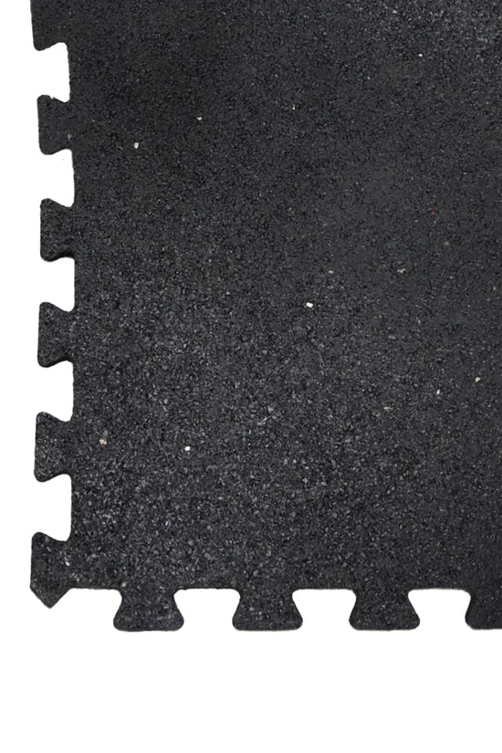Anatomy Interlocking Granulate Rubber Tiles 1M*1M*12MM Black