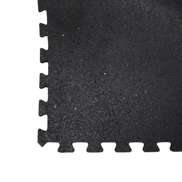 Interlocking Granulate Rubber Tiles 1M*1M*12MM Black