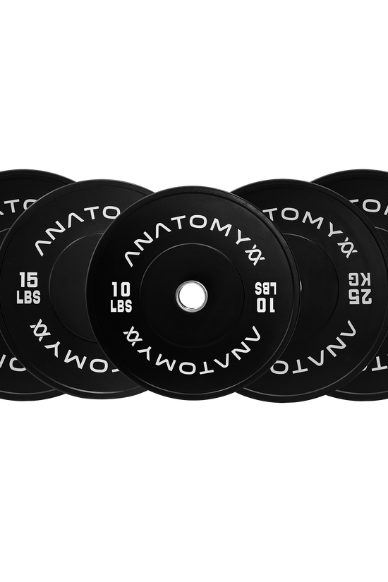Anatomy Black Rubber Bumper weight Plates