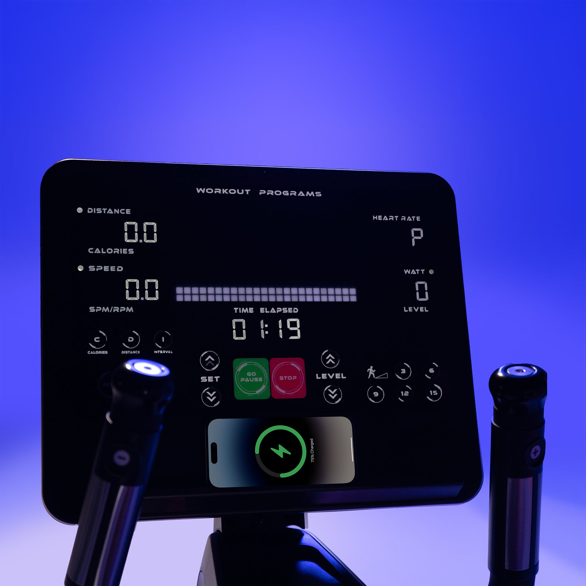 VELTRIX ELLIPTICAL - LED SCREEN MONITOR
