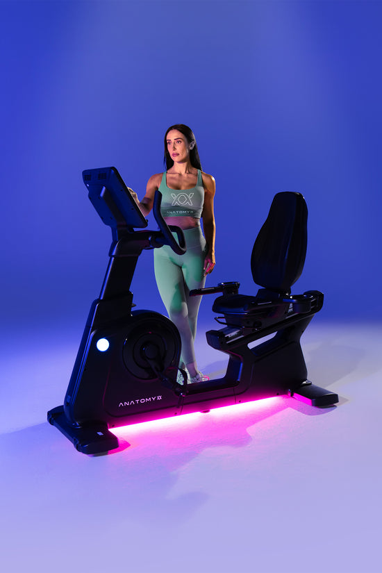 VELTRIX RECUMBENT CYCLE - LED SCREEN MONITOR