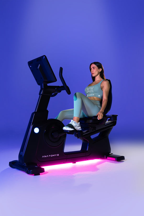 VELTRIX RECUMBENT CYCLE - LED SCREEN MONITOR