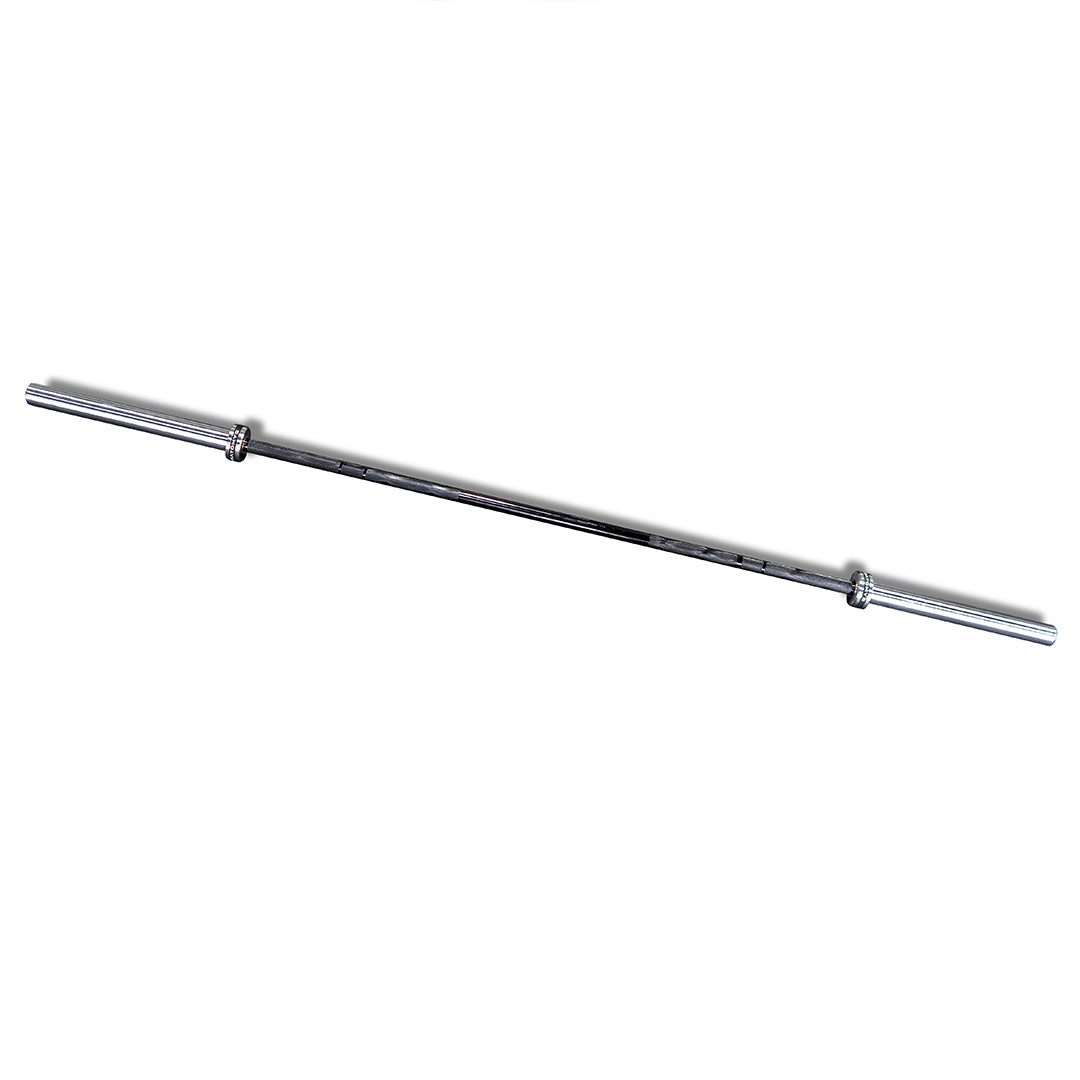 Crossfit men bar / 1500lbs (Black Zinc Shaft & Chrome Sleeves)