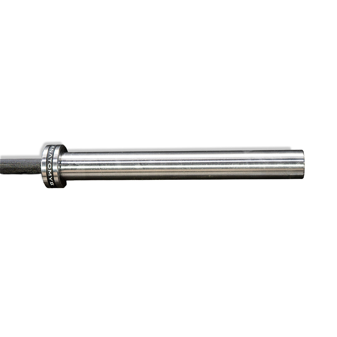Crossfit men bar / 1500lbs (Black Zinc Shaft & Chrome Sleeves)