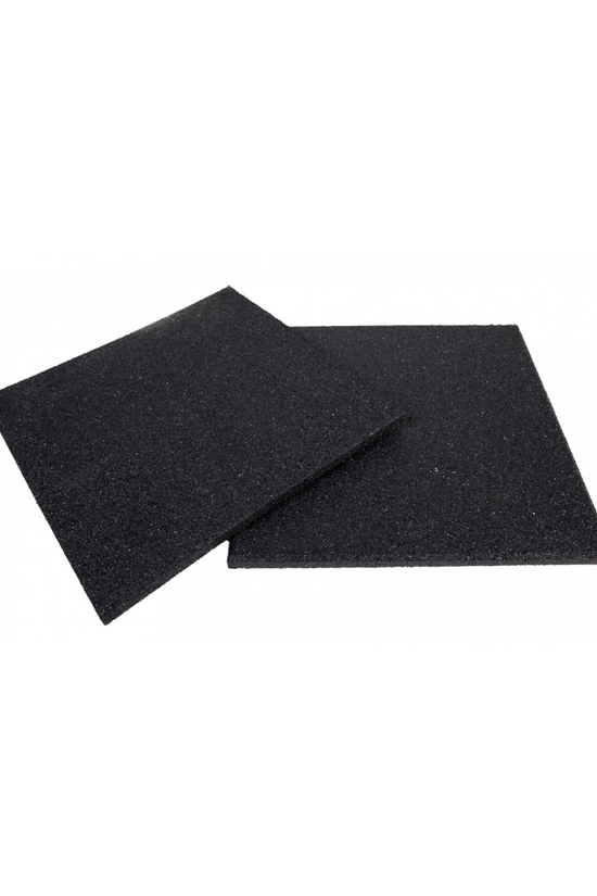 Anatomy Granule Rubber Tile 1M*1M*15MM Black