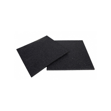 Anatomy Granule Rubber Tile 1M*1M*15MM Black