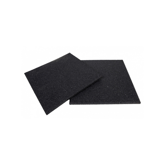 Anatomy Granule Rubber Tile 1M*1M*15MM Black