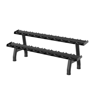 Anatomy 2 Tier long dumbbell rack