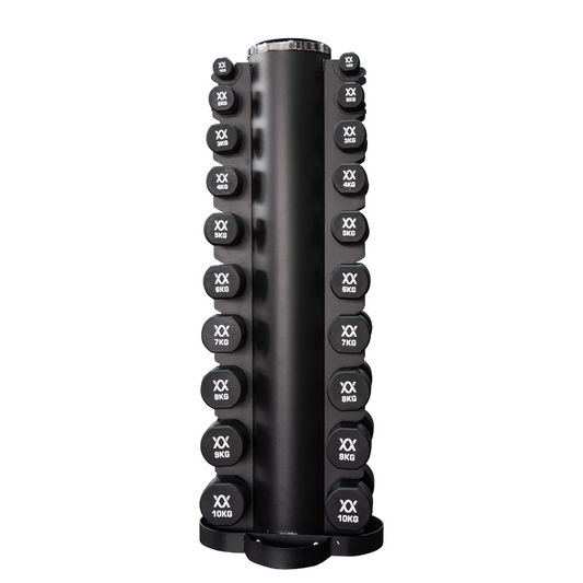 Anatomy TPU coated Dumbbells 2.5lbs - 25lbs Set
