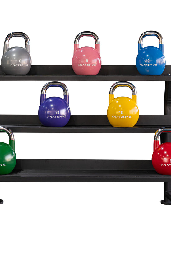 3 - Tier Kettlebell Storage Rack
