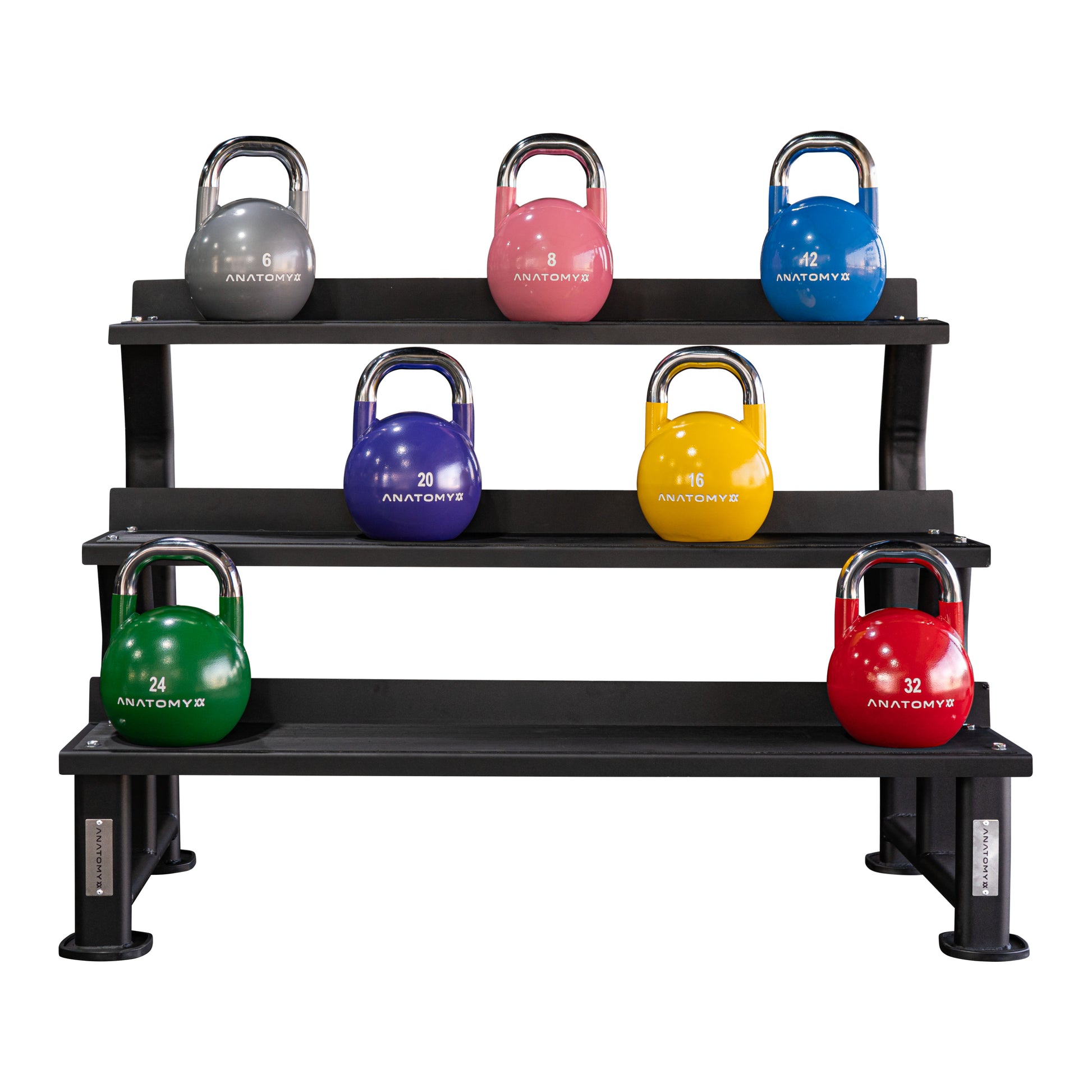 3 - Tier Kettlebell Storage Rack