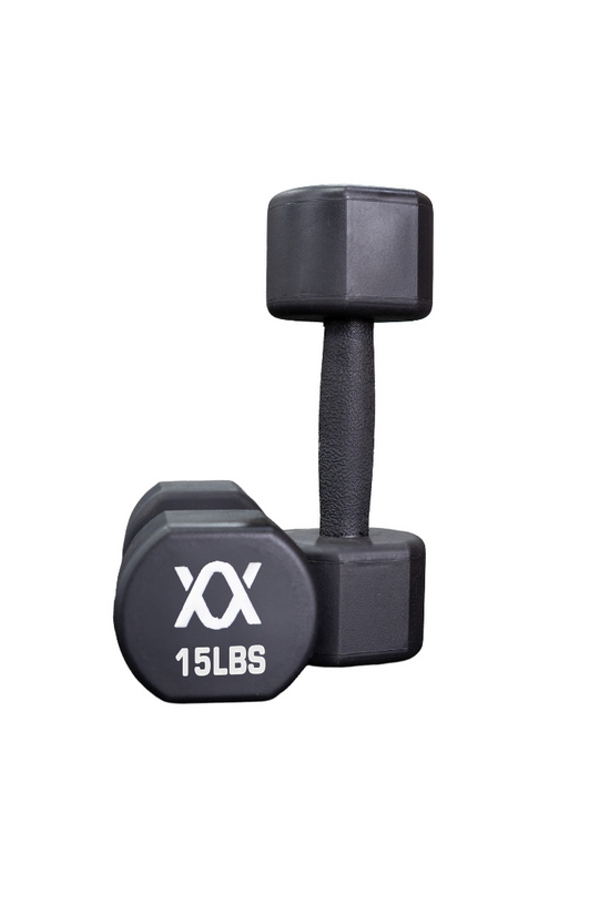 TPU coated Dumbbells 2.5lbs - 25lbs Set