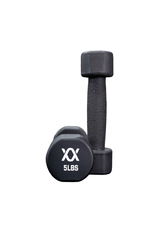 TPU coated Dumbbells 2.5lbs - 25lbs Set