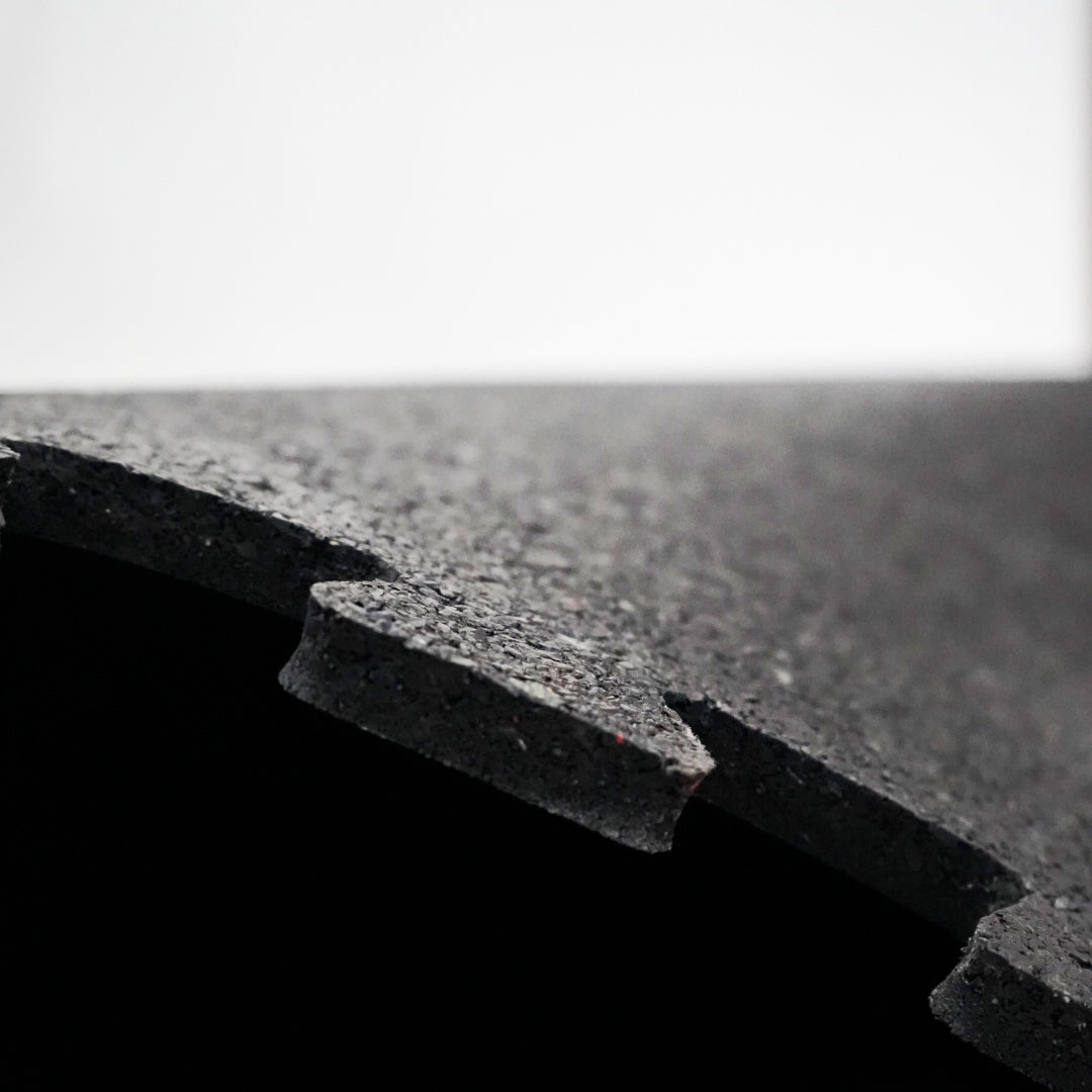 Dissection Tile Interlocking Granulate Rubber Tiles 1M*1M*12MM Black – Anatomy Fitness Co